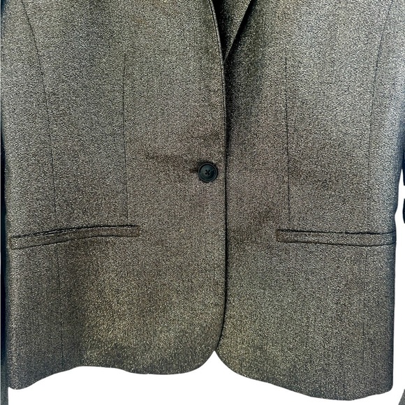 Banana Republic Metallic Gold Wool Blazer - Picture 8 of 15